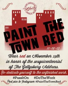 Gettysburg Address Sesquicentennial Poster