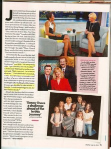 Joan Lunden article in People
